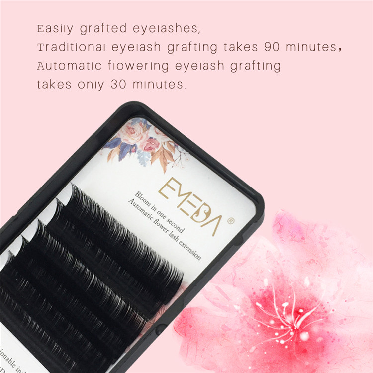 Dense automatic blooming lashes extension JH147